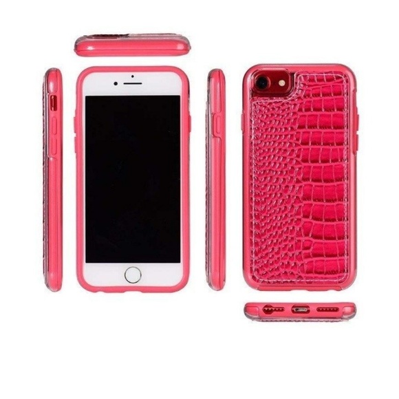 Crocodile Leather iPhone 7/6 (4.7’’)Pink - Picture 8 of 8